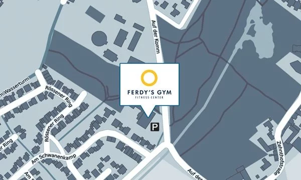 Openstreetmap-Karte Lage Fitness-Studio